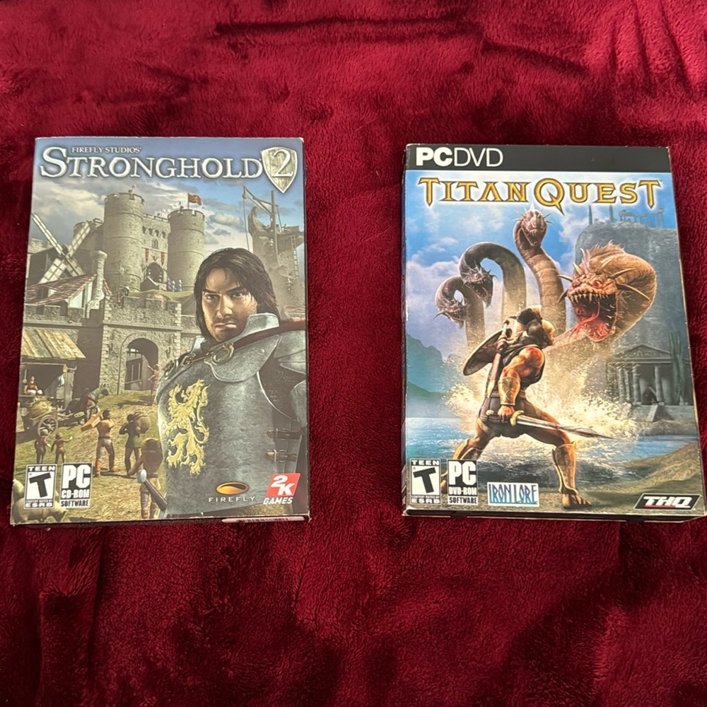 2 PC DVD Games